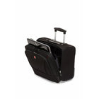 Swiss Gear Polytex Mobile Office Wheeled Case, 15.6", Black-Top carry retractable handle
