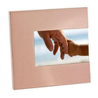 Elegance 3-Sided Photo Frame 6" x 4" Shiny Copper Finish, Aluminum-Elegant and Modern design to hold your special photo.