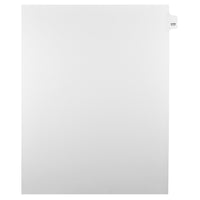 Mark Maker Legal Tabs - Letter Size - White - 1/25th cut - 25 tabs per package - 5 packages Pack - Number 177-White Single Tabs