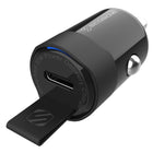 Scosche Powervolt 30W Certified Usb Type-C Fast Mini Car Charger-LED Power Indicator light
