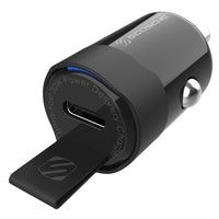 Scosche Powervolt 30W Certified Usb Type-C Fast Mini Car Charger-LED Power Indicator light