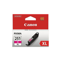 Canon CLI-251XL Magenta Ink Tank, High-Yield-Save time and money with this high-yield (XL Series) tank compared to standard one