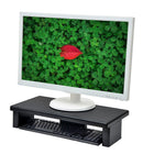 DAC MP-211 Height-Adjustable Ultra-Wide Monitor Riser/Stand-Height adjustable - 2.25", 3.5" or 4.75". Easy adjustment for ergonomically comfortable viewing