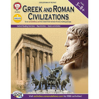 eBook: Mark Twain 404161-EB Greek and Roman Civilizations - Grade 5 - 8-You will receive two emails: one confirming your entire order, and one with a "Download Software" buttonYou can download immediately or return to your email to download later