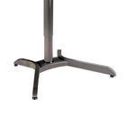 TygerClaw 23.5"W Sit-Stand Workstation - Black-Stepless height settings for your free height adjustment