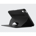 Zugu Magnetic Folio Case for iPad 10th Gen 10.9” (2022) and iPad A16 11th Gen (2025) - Black-High Quality external matte synthetic leather