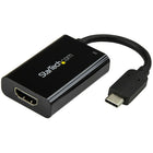 StarTech USB-C to HDMI Video Adapter with USB Power Delivery, 4K @ 60 Hz (CDP2HDUCP)-Charge your laptop and output HDMI video using the same USB-C port, with USB Power Delivery