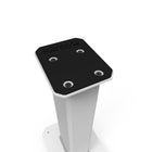 Kanto SX26W 22" Tall Fillable Speaker Stands with Isolation Feet - White-Includes bags to fill with a material of your choice to further reduce vibrations and ensure stability