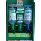 Plum Dual Bottle Wall Mount Eyewash Station-Dual bottle eyewash station