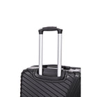TOSCANO PRODIGIO 20" Hardside Carry On Luggage - Jet Black-Soft Jelly Handle Grips
