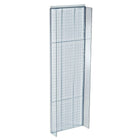 Azar Displays 44" x 14" Pegboard Powerwing Display, Clear (700350-CLR)-Clear