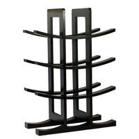 Oceanstar WR1132 Bamboo Wine Rack, 12-Bottle, Dark Espresso-Minimal assembly required