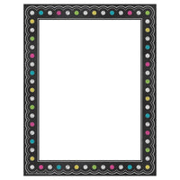 Teacher Created Resources 8 1/2" x 11" Computer Paper, Chalkboard Brights, 300 Pack-Paper dimensions 8.5"x11"