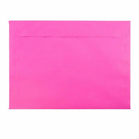 JAM Paper - Enveloppes Colourées pour catalogue de livrets 9 x 12 - Rose ultra fuchsia - paquet de 50-Enveloppe fuchsia rose vif
