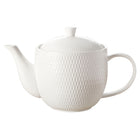 Maxwell & Williams Diamonds Teapot - White-Dinnerware