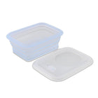 Minimal Silicone Food Storage Container - Clear - 1160ml - Set of 2-Steam release valve