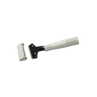 Vileda Window and Floor Scraper - 5-1/2" Plastic Handle - Grey-Hand held scrapper