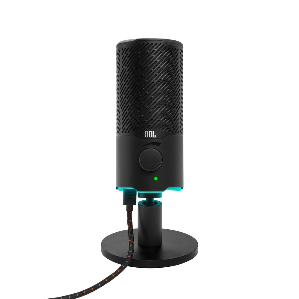 JBL Quantum Stream - Dual Pattern Premium USB Microphone for