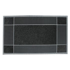 Floor Choice Runway Doormat Black 23"x46" (87730)-Made with durable recycled vinyl.