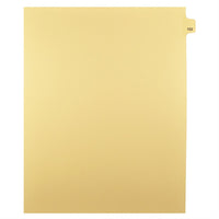Mark Maker Legal Tabs - Letter Size - Buff - 1/25th cut - 25 tabs per package - 5 packages Pack - Number 102-Buff Single Tabs