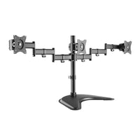 IntekView Freestanding Triple Monitor Stand-Ergonomic stand stand for 3 screens