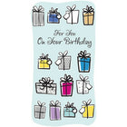 Rosedale 3-3/4" x 7-1/4" Money Holder For Your Birthday Greeting Cards And Envelopes, 12 Pack (15801)-Printed on premium uncoated card stock