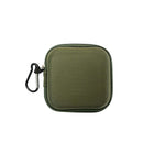 Nifty NSECOG Square Earbud Case - Olive Green-Lightweight and Durable