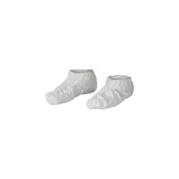 Kimberly-Clark Shoe Covers, A40, White, Vinyl Sole, Pair, Md, 50 Pack (44492)-Material: Vinyl
