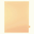 Mark Maker Legal Tabs - Letter Size - Buff - 1/15th cut - 25 tabs per package - 5 packages Pack - Number 58-Buff SingleTabs