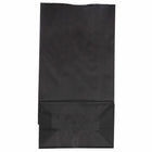 Jam Paper Kraft Lunch Bags - Medium - 5" x 9.75" x 3" - Black - 25 Pack-Made out of 100% recycled paper