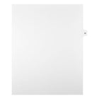 Mark Maker Legal Exhibit Index Tab White Single Tabs, 1/15th Cut, Letter Size, No Holes, Number 35, 25 Pack-White Single Tabs, 1/15th Cut