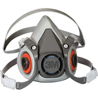 3M 6200 Half Facepiece Reusable Respirators - 4 Pack-Size - Medium
