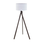 Union & Scale Essentials 57.5"H LED Floor Lamp-Dimensions: 57.5" H x 24.4" W x 24.4" D
