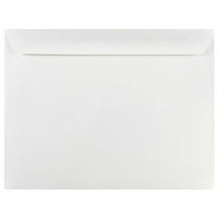 JAM Paper 10" x 13" Booklet Catalog Envelopes - White - 50 Pack-Colour: White 
