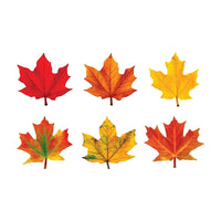 Trend Enterprises Classic Accents Maple Leaves, 108 Pack (T-10958)-Size: 5 1/2"(L)