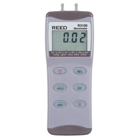 REED R3100-NIST Digital Manometer, Gauge / Differential, 100psi-Measures gauge and differential pressure up to 100psi