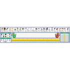 North Star Teacher Resources Pre School - 2 Grade Desk Plate, Traditional Manuscript, 72 Pack-Traditional manuscript