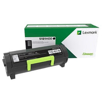 Lexmark MS/MX417/517/617 Return Program Toner Cartridge, Black, High Yield (51B1H00)-High-yield toner cartridge, up to 8500 pages