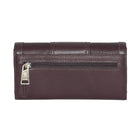 Roots Ladies Pocket Clutch Wallet - Plum-RFID Protection