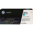 HP 651A (CE341A) Cyan Original LaserJet Toner Cartridge-Standard toner cartridge, up to 16000 pages