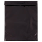 JAM Paper Foil Envelopes with Self Adhesive Closure, 10 x 13 Open End, Black, 25 Pack (1323319)-Opening: open end