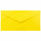 JAM Paper Monarch Recycled Coloured Envelopes - 3.875" x 7.5" - Yellow - 50 Pack -Colour: Yellow