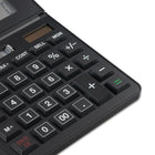 TRU RED OTR 290 12-Digit Desktop Calculator - Black-Square root, percent backspace, tax, cost, sell, margin, and three memory store keys