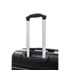 TOSCANO EMINENTE 20" Hardside Carry On Luggage - Black-Soft Jelly Handle Grips