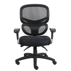 Nicer Furniture Multi-Function Ergonomic Mesh Desk Chair -Modern ergonomic mesh back office chair, designed to provide exceptional back support and to prevent body heat and moisture build up.