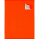 JAM Paper Square Address Labels - 2" x 2" - Neon Red - 120 Pack -Neon Red Square Labels, Make your mail stand out with colourful shipping address labels