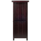 Winsome Wood Macon Wine Bar (92739)-Overall dimensions 37.80"H x 40"W x 15.59"D