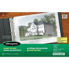Wilson Jones Large Format 11 x 17-Inch Sheet Protectors, Heavyweight, Side Loading, 10 Pack - Clear (7891012703)-Fits 11" x 17" Sheet Size