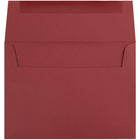 JAM Paper A7 Invitation Envelopes, 5.25 x 7.25, Dark Red, 250 Pack (31511307H)-Blank interior for personalized message