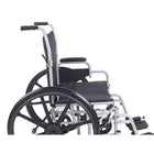 Drive Medical Poly Fly Transport Chair with Swing away Footrest, 20" Seat Size-31. 50"L x 25. 50"W x 12. 50"H